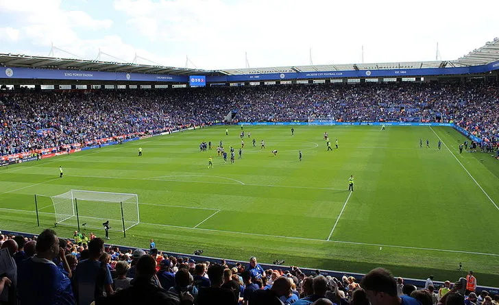 Góc nhìn từ khán đài tại King Power Stadium