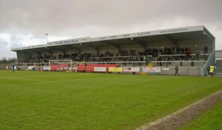 Khán đài chính Optima Stadium Weston-super-Mare