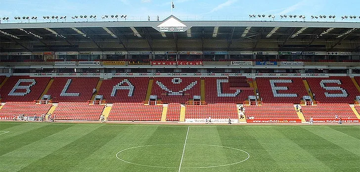 Khán đài John Street tại sân Bramall Lane, nơi dành cho gia đình và khu vực VIP của Sheffield United