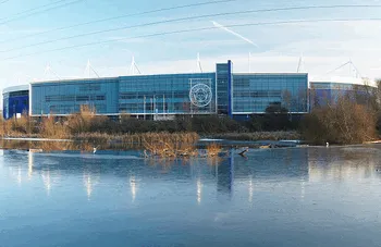 Sân vận động King Power của Leicester City nhìn từ bên ngoài