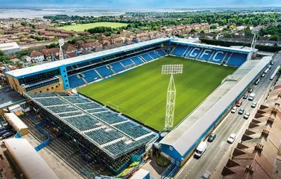 Sân vận động Priestfield nhìn từ trên cao, biểu tượng lịch sử của Gillingham FC