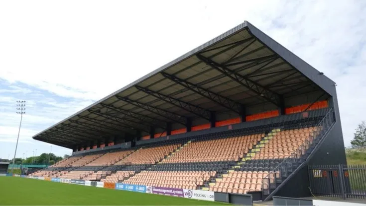 Sơ đồ bố trí khán đài sân The Hive Stadium