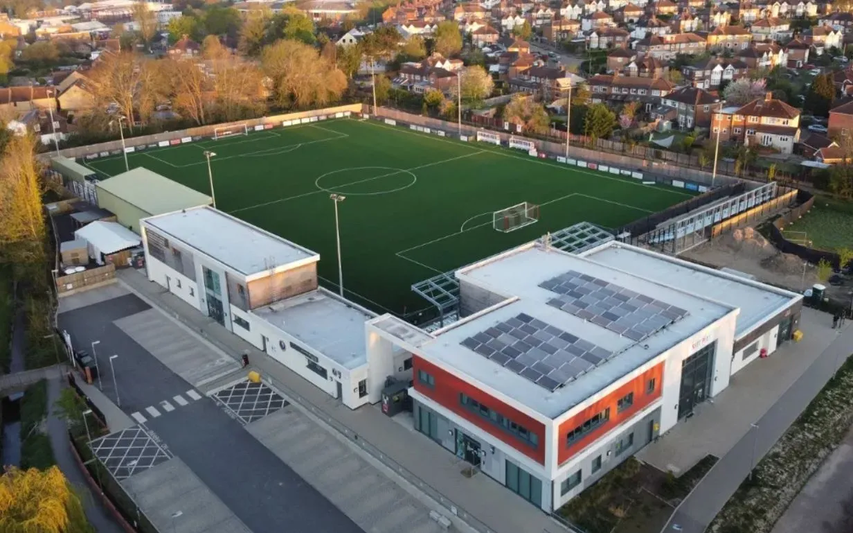 Sơ đồ tổng quan Meadowbank Stadium nhìn từ trên cao
