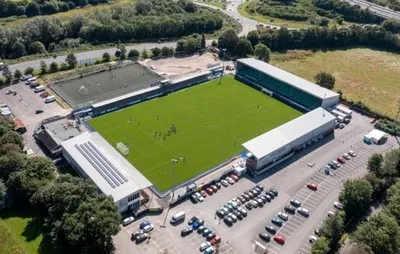 Toàn cảnh sân vận động Silverlake Stadium, sân nhà của câu lạc bộ Eastleigh FC