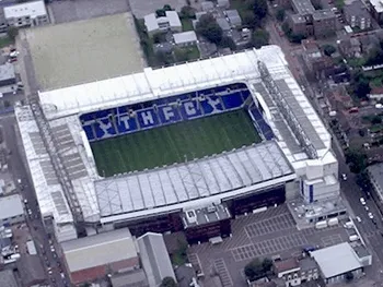 Toàn cảnh sân vận động White Hart Lane từ trên cao, biểu tượng lịch sử của Tottenham Hotspur